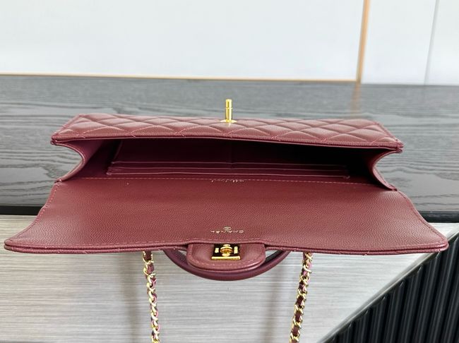 Chanel Clutch with chain AP5280 Burgundy