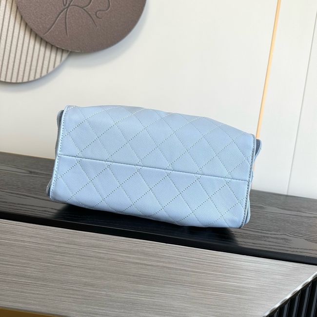 CHANEL 25 SMALL HANDBAG AS5293 sky blue