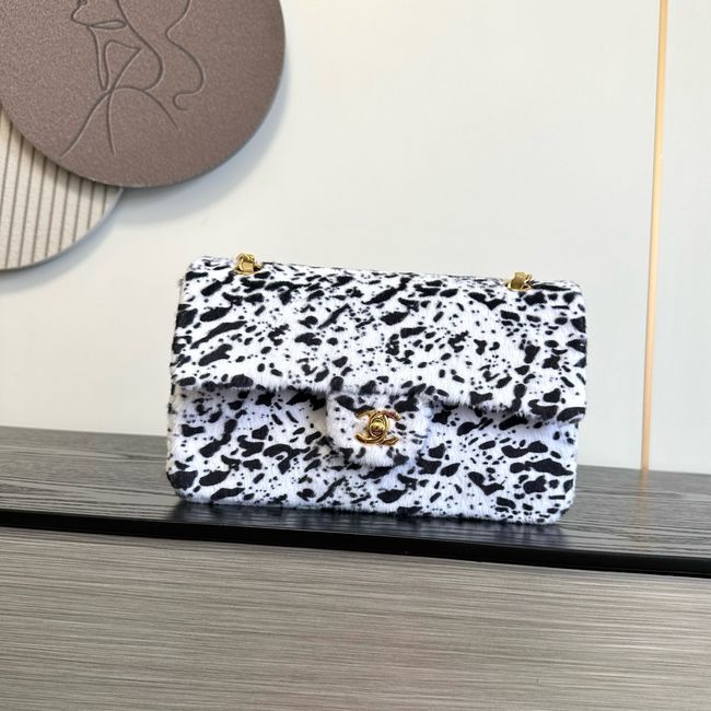 Chanel SMALL FLAP BAG AS1112 White & Black