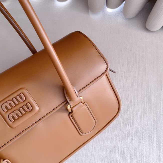 MIUMIU Arcadie leather bag 5BD282 light camel MIUMIU Arcadie leather bag 5BD282 light camel