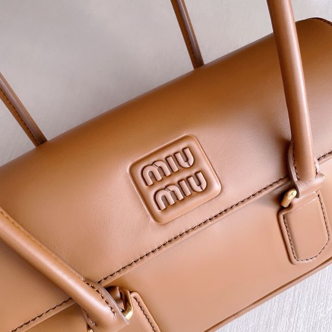MIUMIU Arcadie leather bag 5BD282 light camel MIUMIU Arcadie leather bag 5BD282 light camel