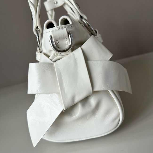 MIUMIU Patent leather bag 5BA336 white MIUMIU Patent leather bag 5BA336 white