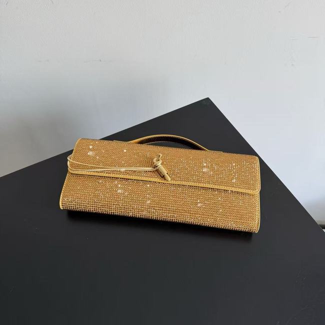 Bottega Veneta Andiamo Clutch Crystal 32190 gold Bottega Veneta Andiamo Clutch Crystal 32190 gold