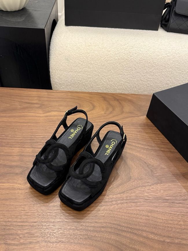 CHANEL Sandals Calfskin 55mm G47401-6
