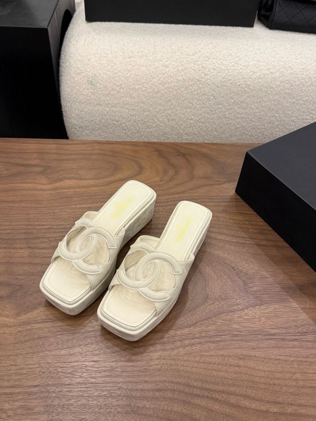 CHANEL slippers 5CM 64203-3
