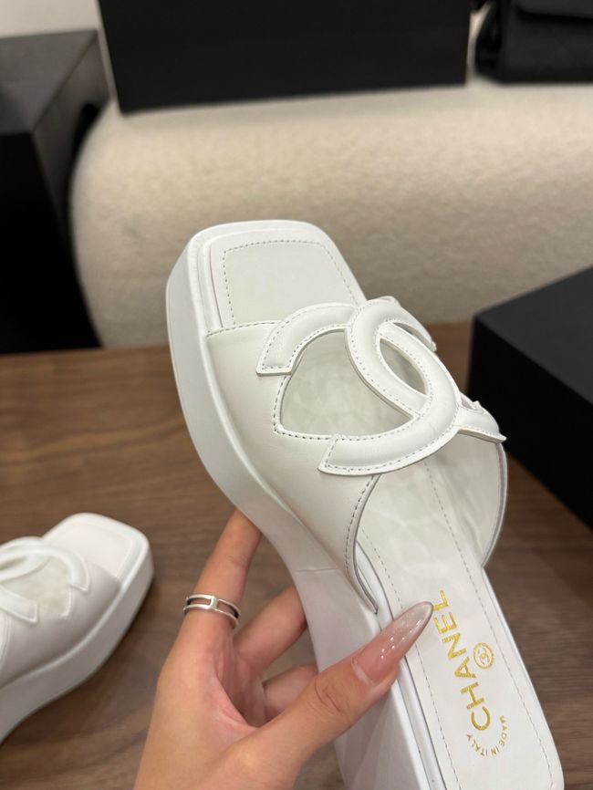 CHANEL slippers 5CM 64203-8