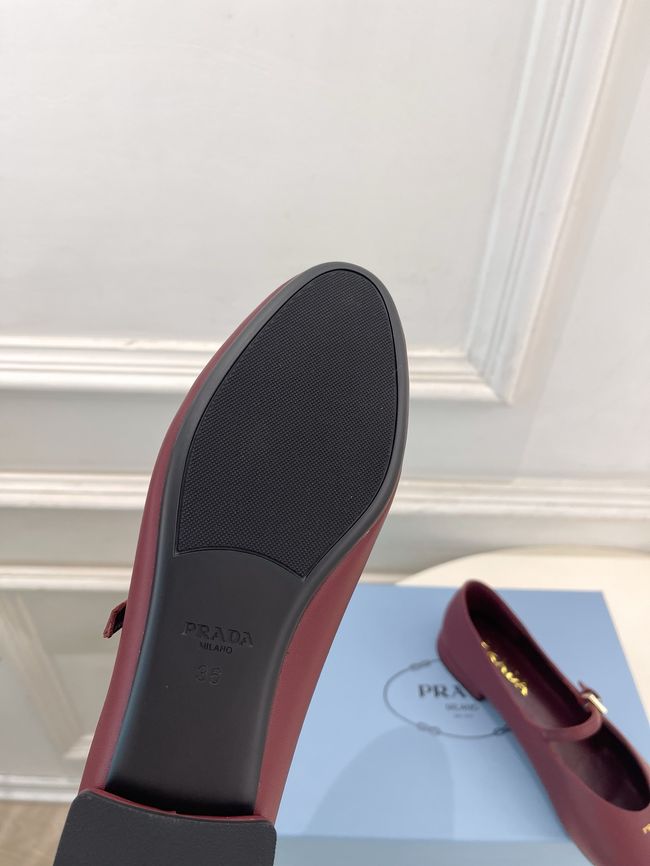 Prada Leather ballerinas 64205-1