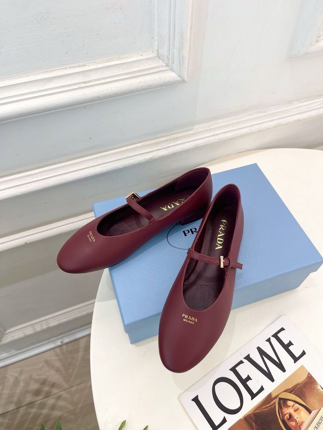 Prada Leather ballerinas 64205-1