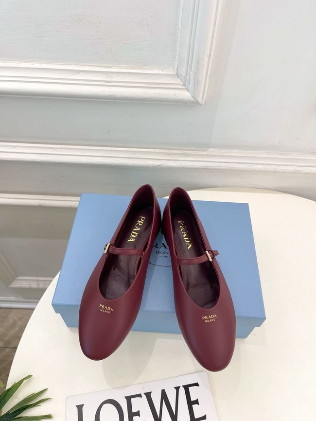 Prada Leather ballerinas 64205-1