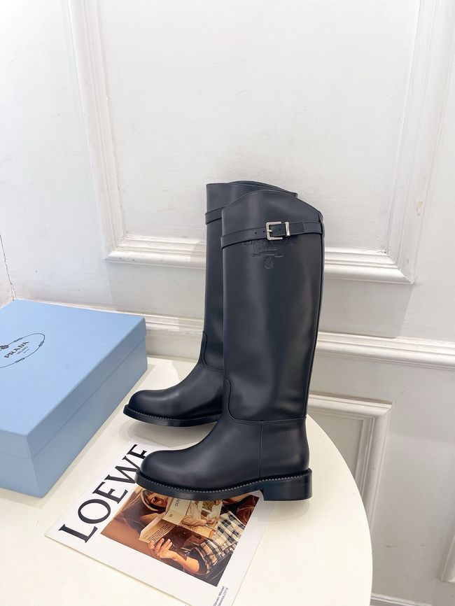 Prada Leather boots 64207-3