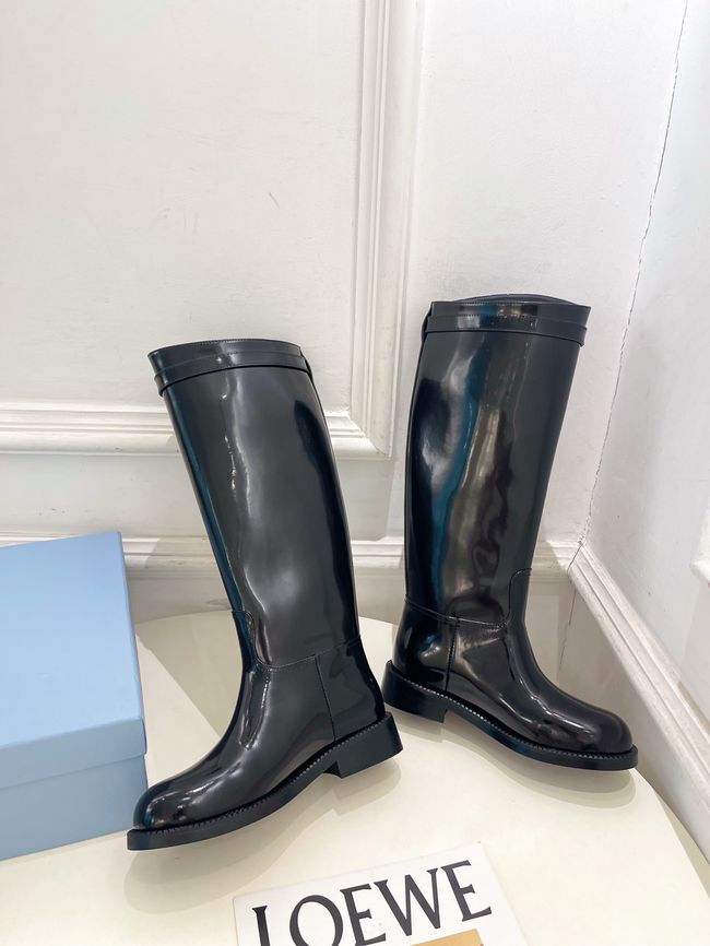 Prada Leather boots 64207-4