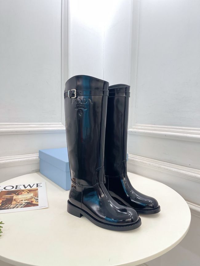 Prada Leather boots 64207-4