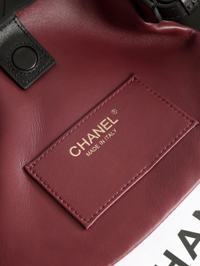 Chanel Calfskin Shoulder Bag AS6479 black