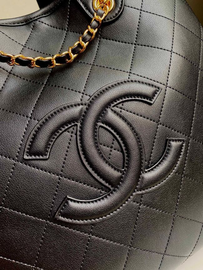 Chanel Large Shopping Bag AS6201 black
