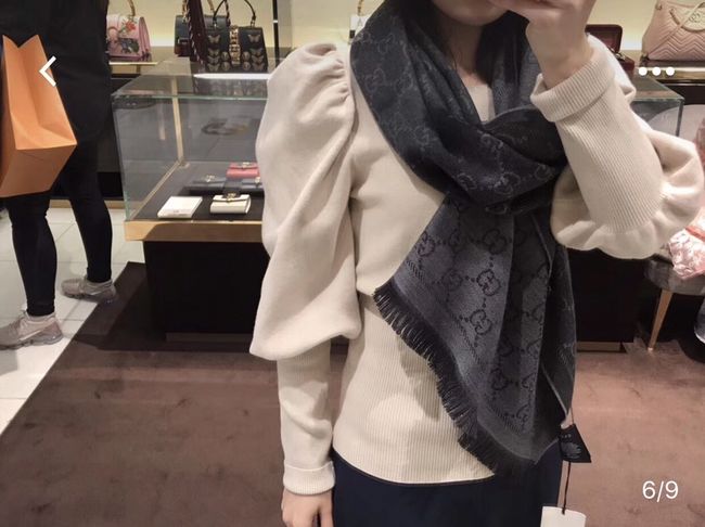Gucci cashmere scarf 06390-6