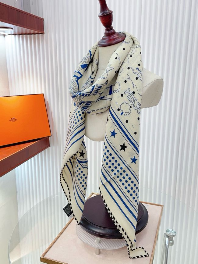 Hermes cashmere Shawl H24438-3