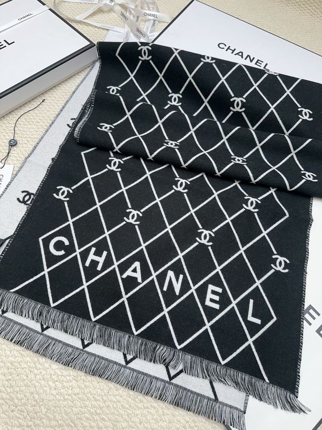 Chanel cashmere scarf B25978-1