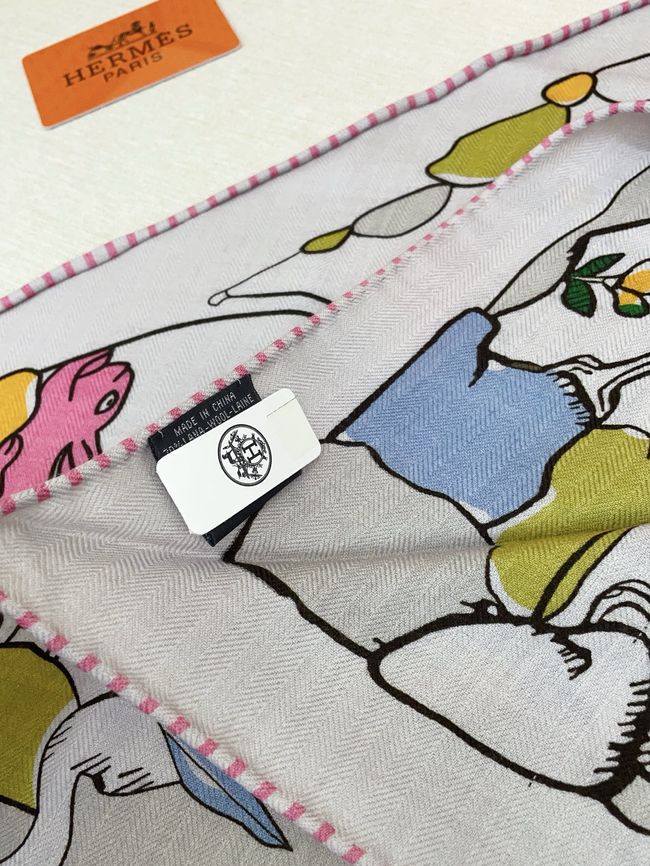 Hermes cashmere scarf H251527-3 Hermes cashmere scarf H251527-3