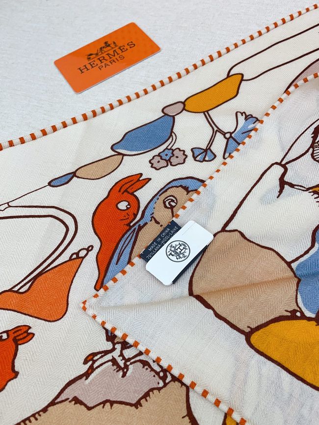 Hermes cashmere scarf H251527-4