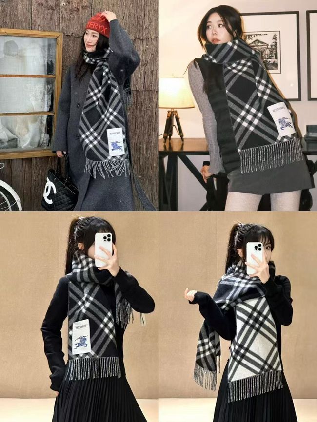 Burberry cashmere scarf BU0028-2