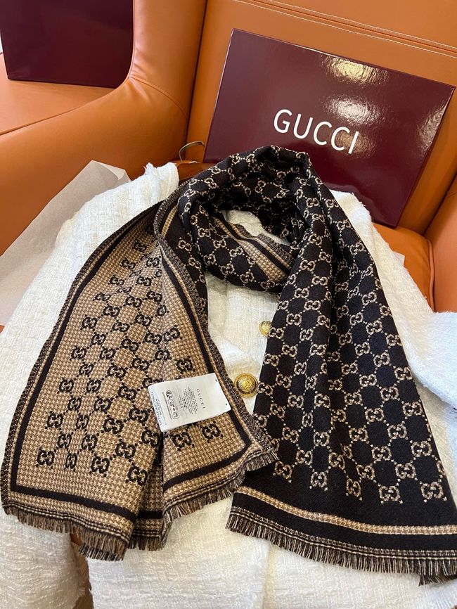 Gucci cashmere scarf 873732-2