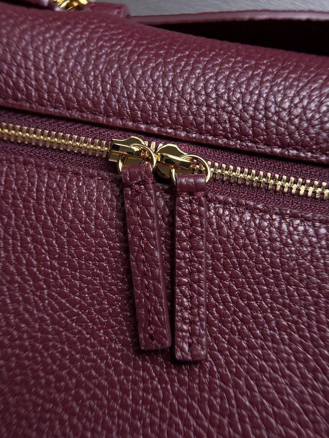 Chanel Large Vanity with chain AS6473 Burgundy