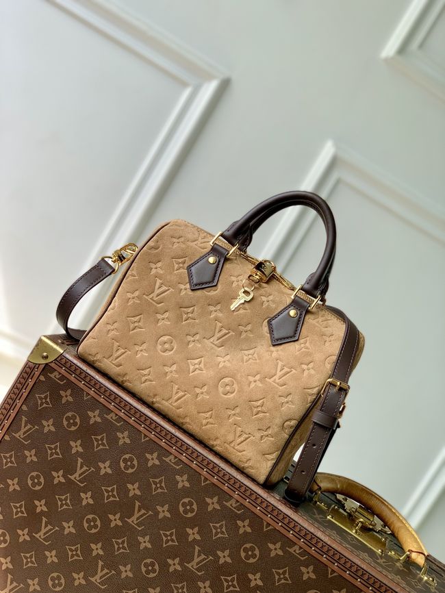 Louis vuitton New Speedy Bandouliere 25 M2A383 Beige Trench
