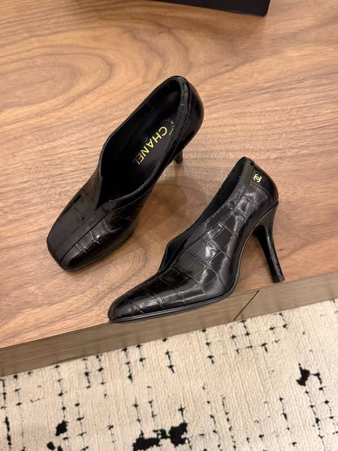Chanel Shoes C30120 Black