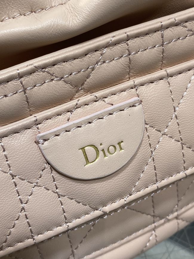Dior Adiorable Mini Bucket Bag Cannage Lambskin S2426 pink