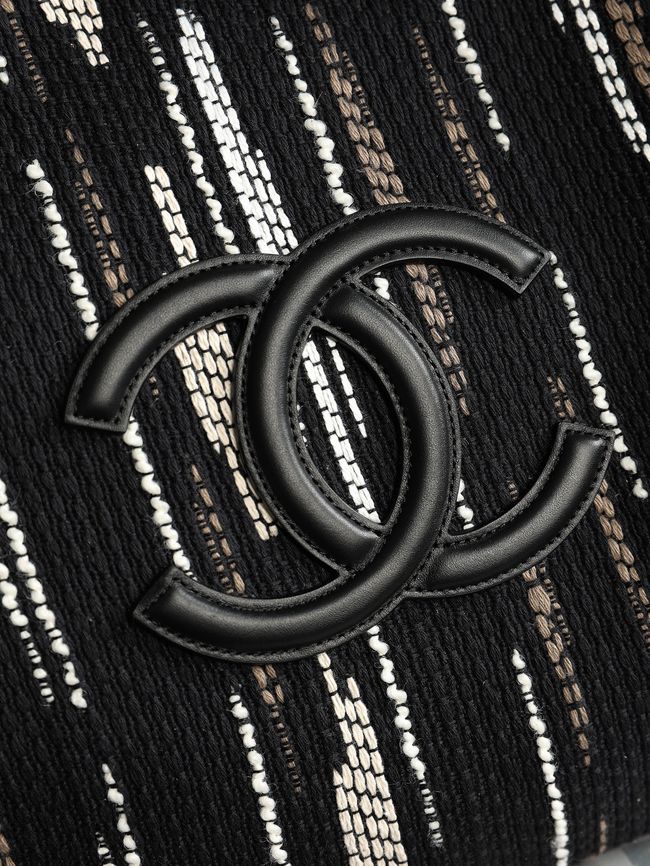 Chanel Large Shopping Bag AS6201 black