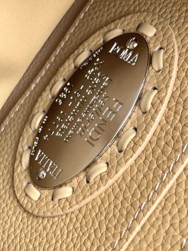 FENDI Peekaboo ISeeU Petite bag 8BN335A Apricot