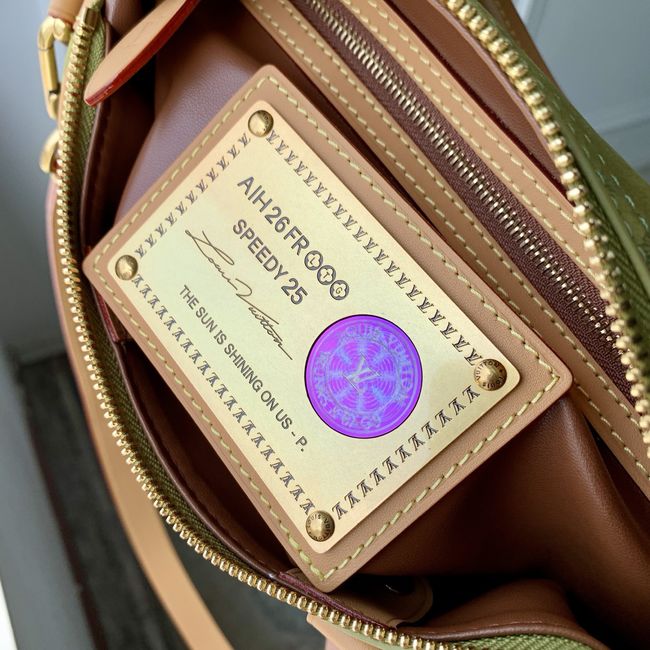 Louis Vuitton Speedy P9 Bandouliere 25 M28189 green