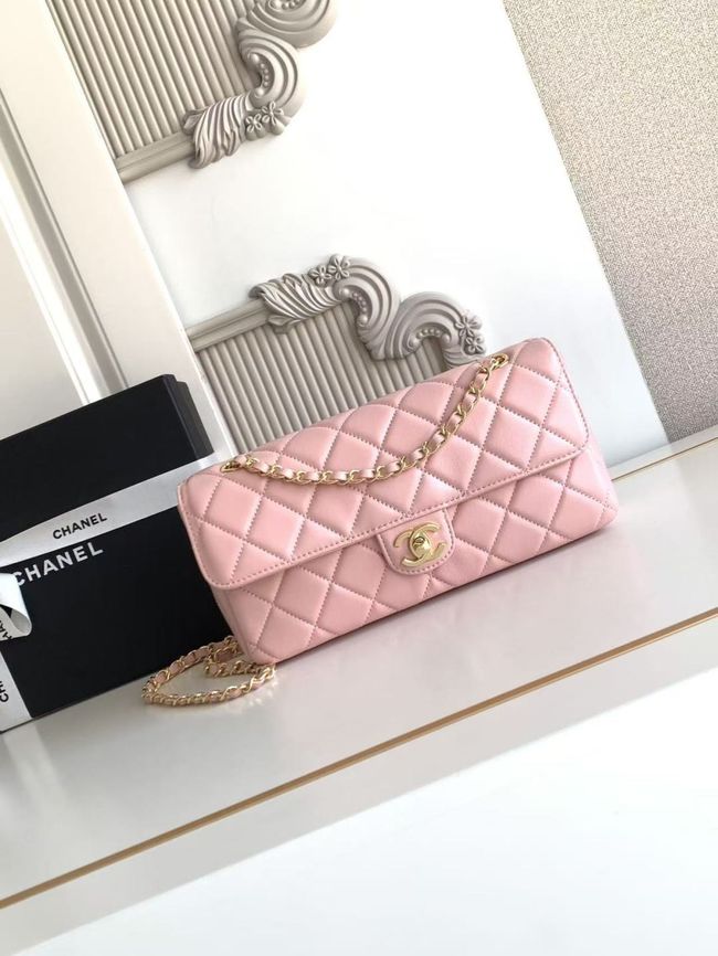 Chanel Flap Bag Lambskin AS6568 pink