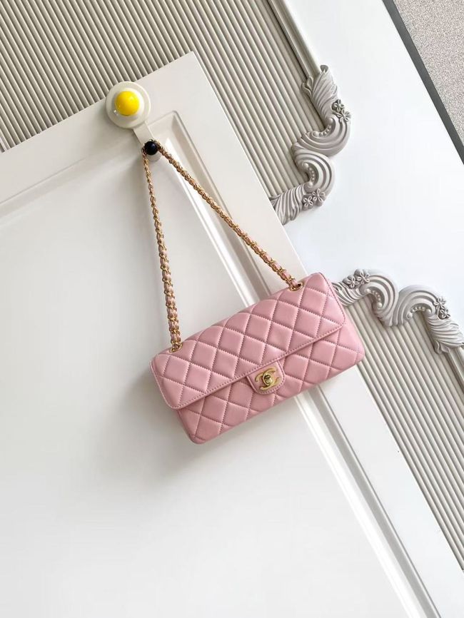 Chanel Flap Bag Lambskin AS6568 pink Chanel Flap Bag Lambskin AS6568 pink