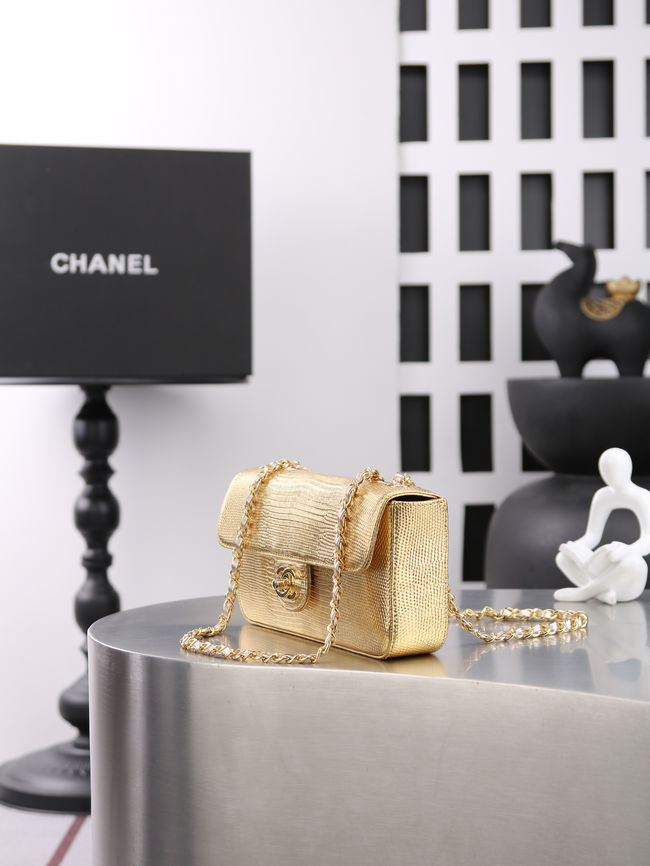 Chanel Mini Flap Bag AS6430 Gold