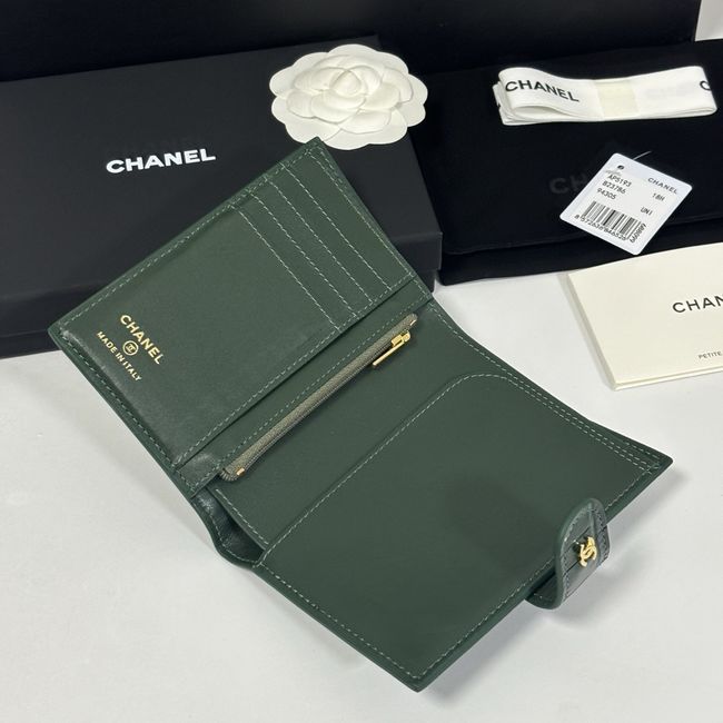 Chanel Passport Holder AP5193 green