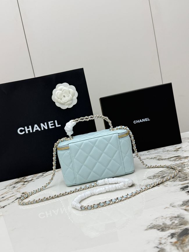 Chanel Vanity with Chain AP5182 light blue
