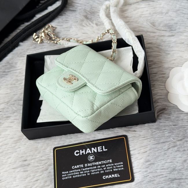 Chanel Wallet on Chain AP2401 Minty