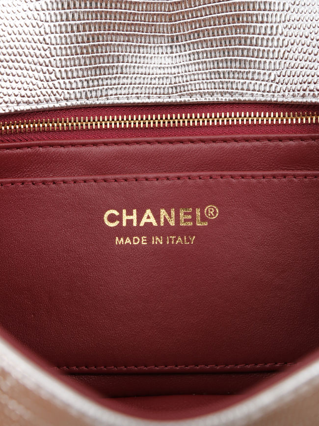 Chanel small Flap Bag AS6568 Silvery