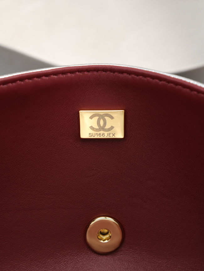 Chanel small Flap Bag AS6568 Silvery