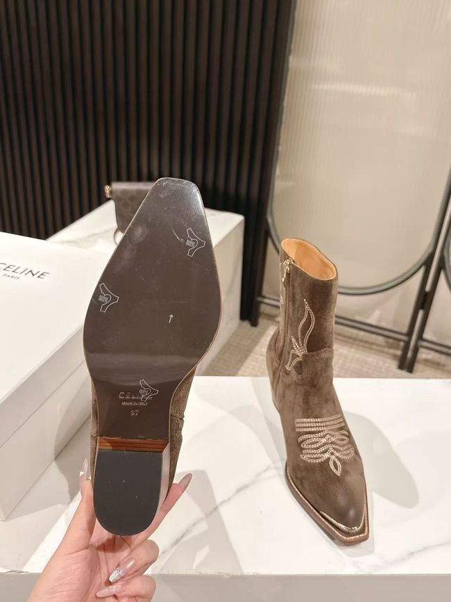 Celine Suede Lambskin BOOT 95400-4