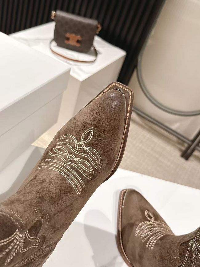 Celine Suede Lambskin BOOT 95400-4