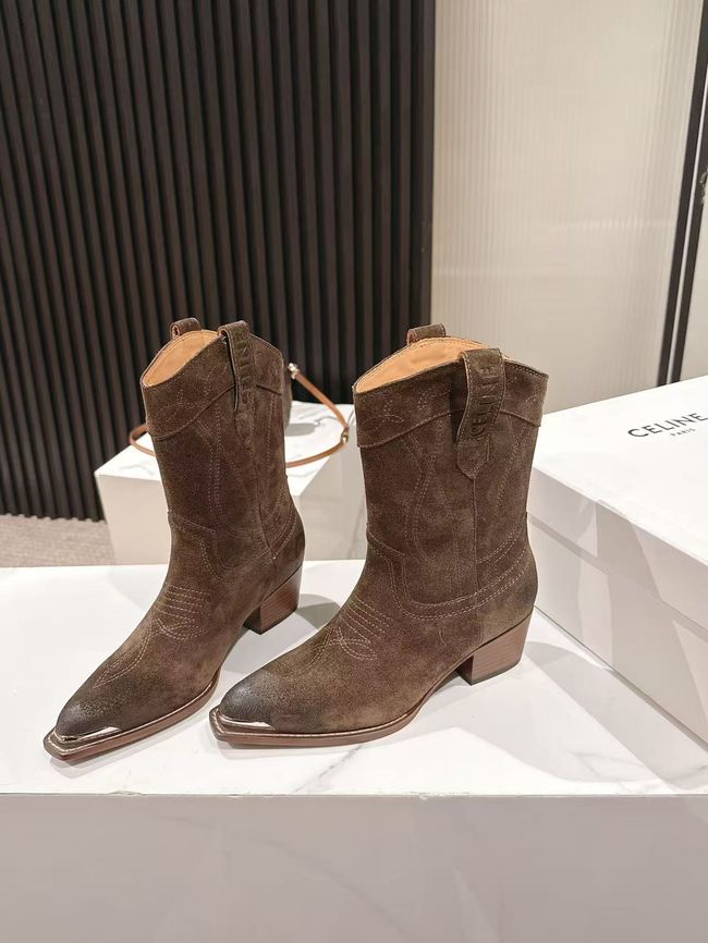 Celine Suede Lambskin BOOT 95400-8