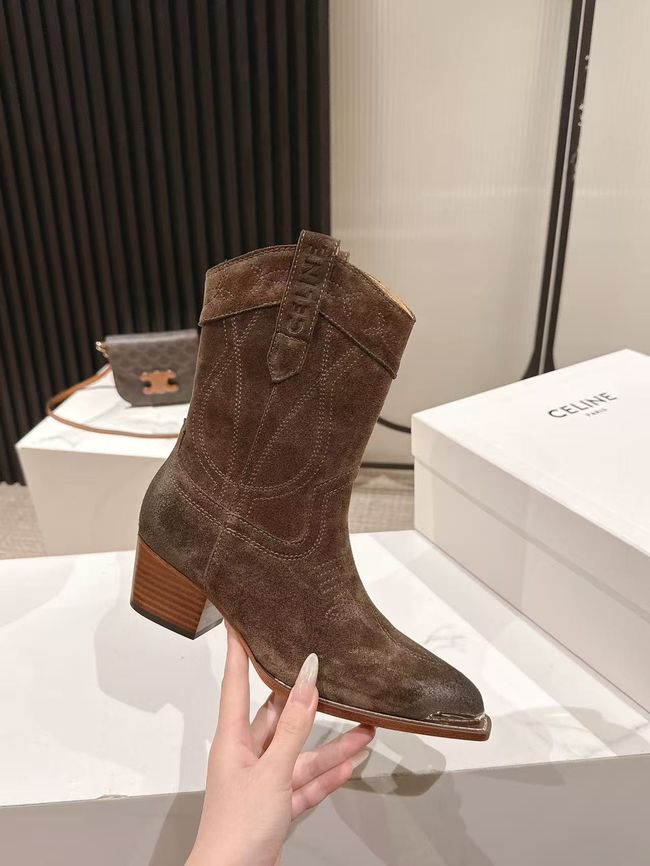 Celine Suede Lambskin BOOT 95400-8