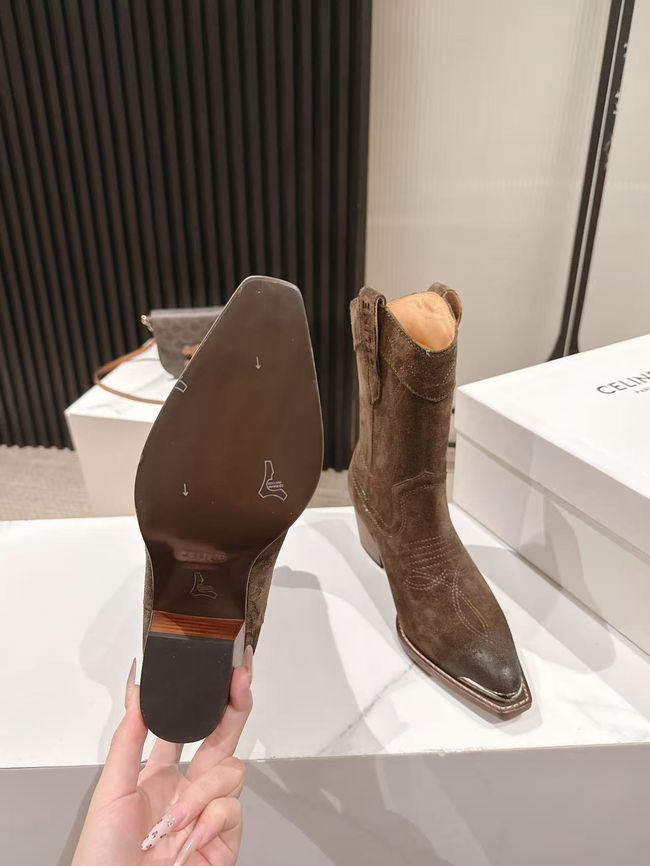 Celine Suede Lambskin BOOT 95400-8