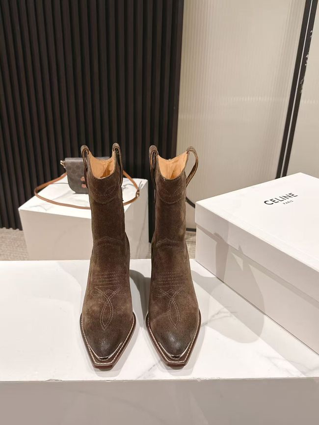 Celine Suede Lambskin BOOT 95400-8