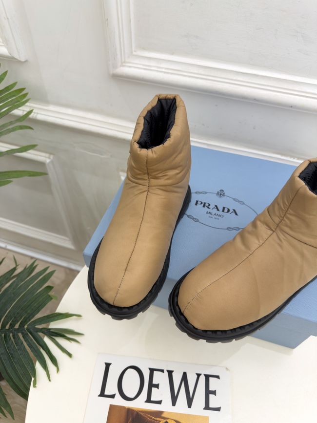 Prada Re-Nylon gabardine apres-ski boots 95396-1