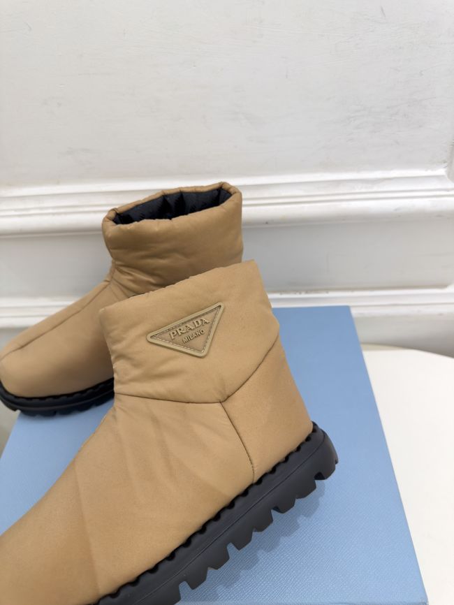 Prada Re-Nylon gabardine apres-ski boots 95396-1