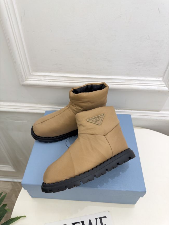 Prada Re-Nylon gabardine apres-ski boots 95396-1