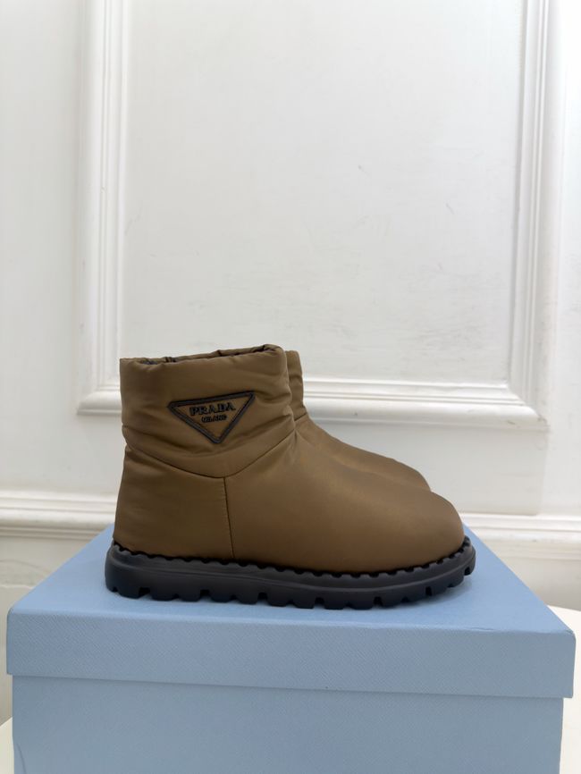 Prada Re-Nylon gabardine apres-ski boots 95396-2